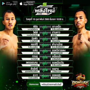 โปรแกรมมวยพลังใหม่