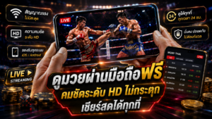 ดูมวยผ่านมือถือ